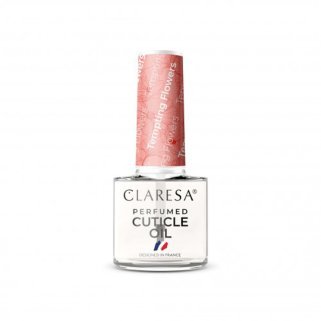 Nagelriemolie Tempting Flower van Claresa voor manicure en pedicure, verzorging van nagelriemen en aangename handverzorging