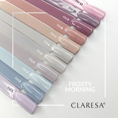 Gellak Frosty Morning 11 Claresa 5 g voor manicure en pedicure met UV/LED-uitharding voor professioneel salonwerk