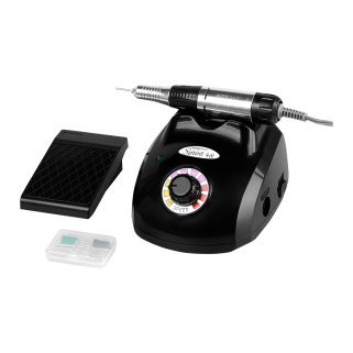 Professionele nagelfreesmachine Sprint 48 Basic zwart voor manicure, pedicure en nauwkeurig salonwerk in de nagelstudio