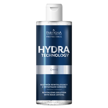 Revitaliserende behandeloplossing Farmona Hydra Technology met bergkristal en niacinamide 500 ml voor huidverzorging