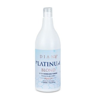 Platinum shampoo for blonde hair after hair botox 1000 ml