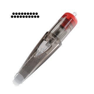 Tattoo cartridges 0.35 19 Soft Edge Magnum El Cartel 10 stuks voor professioneel tattoo- en PMU-werk in de salon