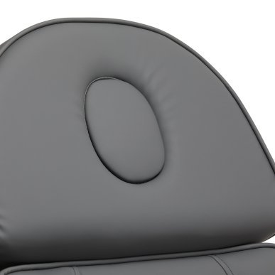 Elektrische behandelstoel Sillon Lux 273B grijs met 3 actuatoren voor cosmetische en specialistische salonbehandelingen