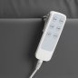 Elektrische behandelstoel Sillon Lux 273B grijs met 3 actuatoren voor cosmetische en specialistische salonbehandelingen Elektrische behandelstoel Sillon Lux 273B grijs met 3 actuatoren voor cosmetische en specialistische salonbehandelingen