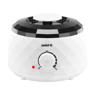 Waxverwarmer iWax Diamond wit 100 W voor wax, waxparels, blokken en paraffine bij professionele behandelingen