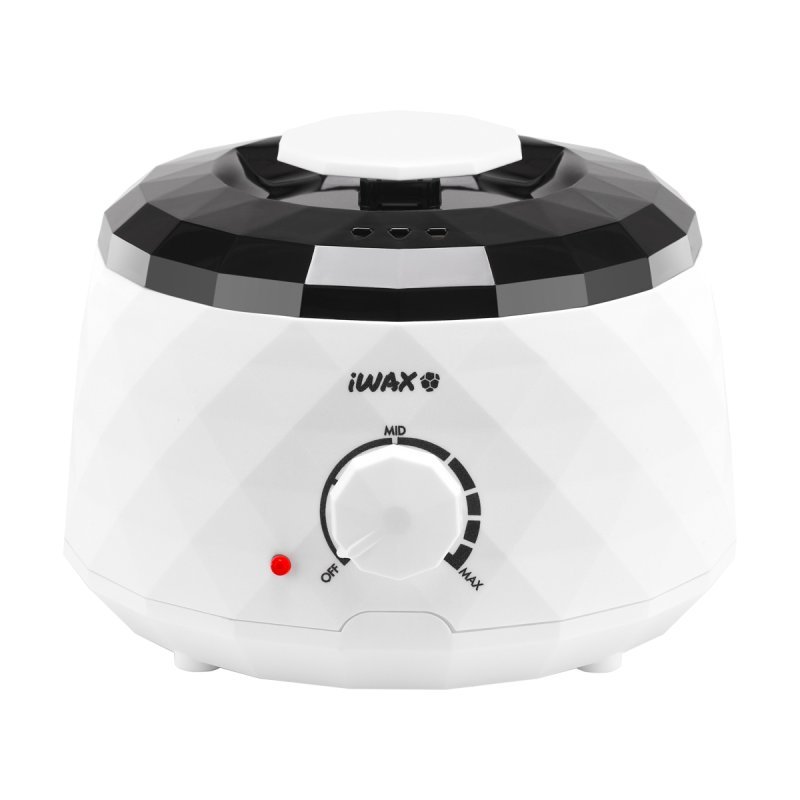 Waxverwarmer iWax Diamond wit 100 W voor wax, waxparels, blokken en paraffine bij professionele behandelingen