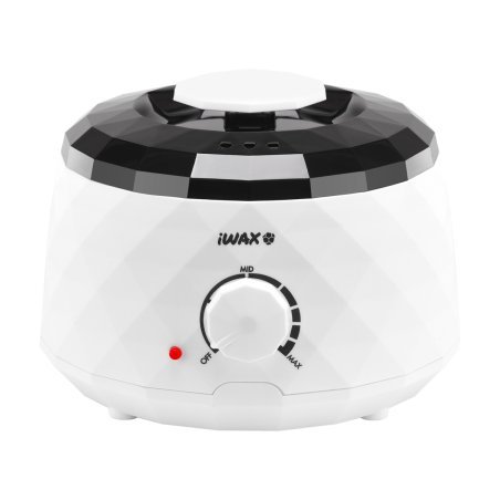 Waxverwarmer iWax Diamond wit 100 W voor wax, waxparels, blokken en paraffine bij professionele behandelingen