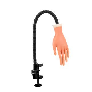 Oefenhand voor manicure met 35 tips voor training in nagelstyling, gel, gellak en nail art voor cursisten en nagelstylisten