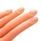 Oefenhand voor manicure met 35 tips voor training in nagelstyling, gel, gellak en nail art voor cursisten en nagelstylisten