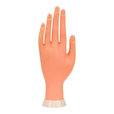 Oefenhand voor manicure met 35 tips voor training in nagelstyling, gel, gellak en nail art voor cursisten en nagelstylisten