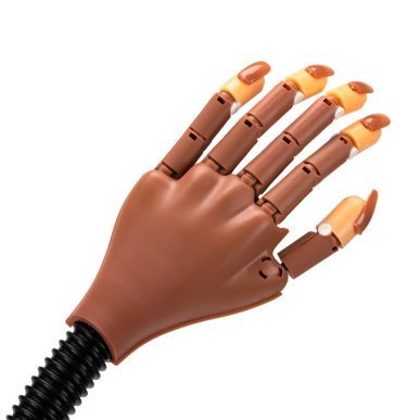 Oefenhand voor manicure met 95 tips voor training in nagelstyling, gel, gellak en nail art voor cursisten en stylisten