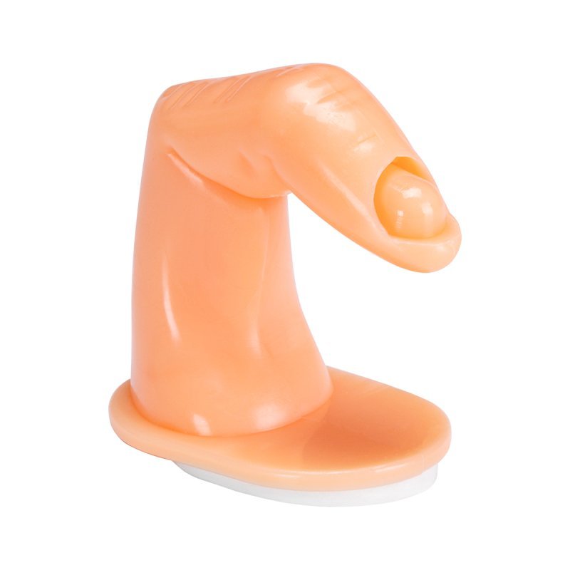 Oefenvinger voor nageltips voor manicure en pedicure, training in nagelstyling, zelfstudie en praktijktraining Oefenvinger voor nageltips voor manicure en pedicure, training in nagelstyling, zelfstudie en praktijktraining