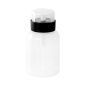 Praktische pompfles model 40 van 220 ml voor manicure, pedicure en cosmetische behandelingen in de professionele salon