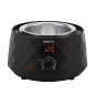 Waxverwarmer met display IWAX Diamond Tech zwart, 100 W, voor wax en paraffine in de salon voor ontharing