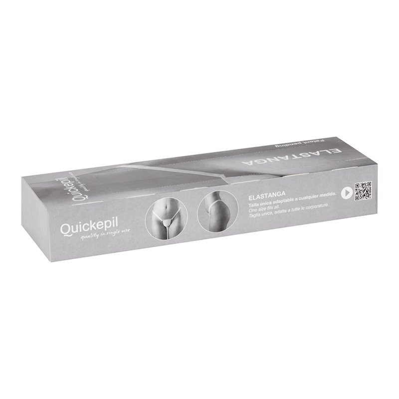 Wegwerp elastische strings Quickepil 100 stuks voor hygiënisch waxen en lichaamsbehandelingen met universele maat Wegwerp elastische strings Quickepil 100 stuks voor hygiënisch waxen en lichaamsbehandelingen met universele maat