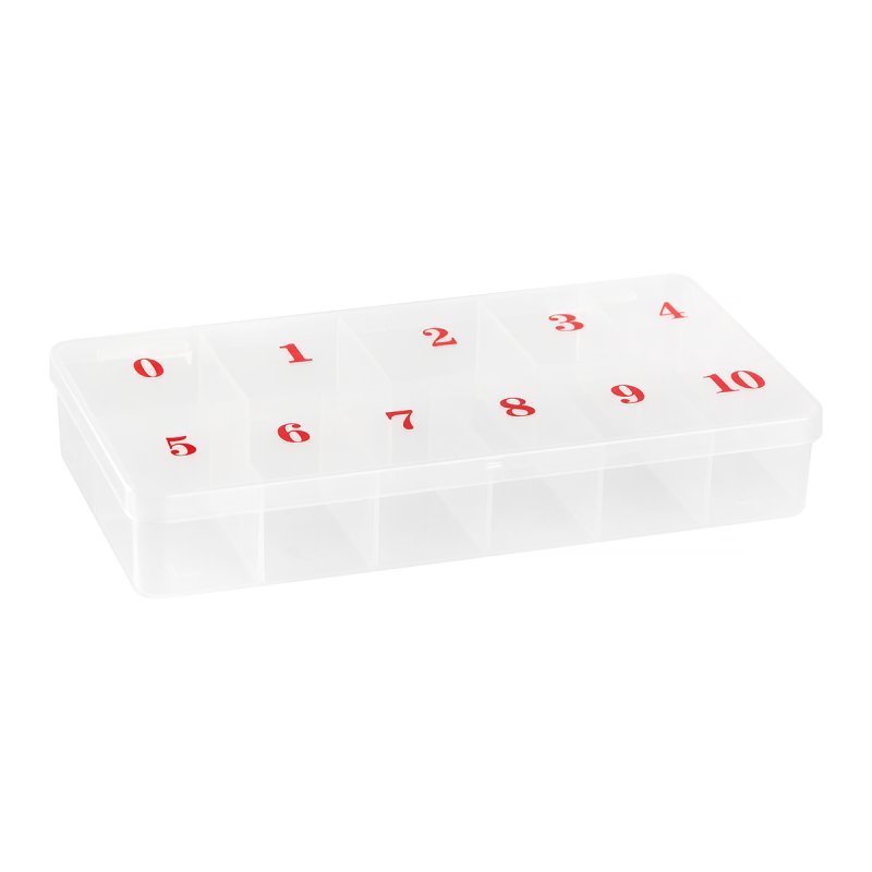 Opbergcontainer organizer 50 voor nagelaccessoires, samples en salonproducten voor manicure en pedicure, overzichtelijke