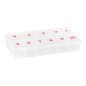 Opbergcontainer organizer 50 voor nagelaccessoires, samples en salonproducten voor manicure en pedicure, overzichtelijke