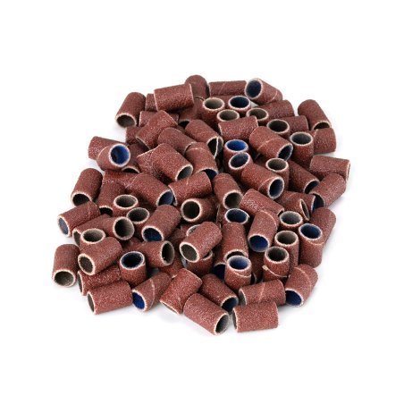 Schuurkapjes voor nagelfrees nr. 120 EXO, 100 stuks voor manicure, pedicure en nagelverzorging in de salon