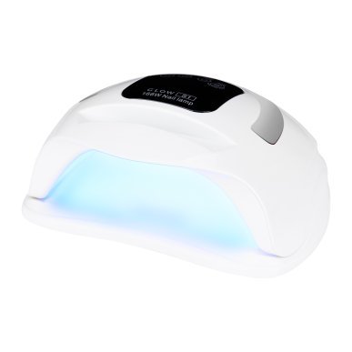 UV LED-nagellamp Glow S1 168W zilver voor manicure en pedicure, gellak en gel met gelijkmatige uitharding