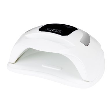 UV LED-nagellamp Glow S1 168W zilver voor manicure en pedicure, gellak en gel met gelijkmatige uitharding