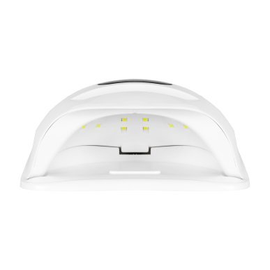 UV LED-nagellamp Glow S1 168W zilver voor manicure en pedicure, gellak en gel met gelijkmatige uitharding