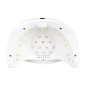 UV LED-nagellamp Glow S1 168W zilver voor manicure en pedicure, gellak en gel met gelijkmatige uitharding