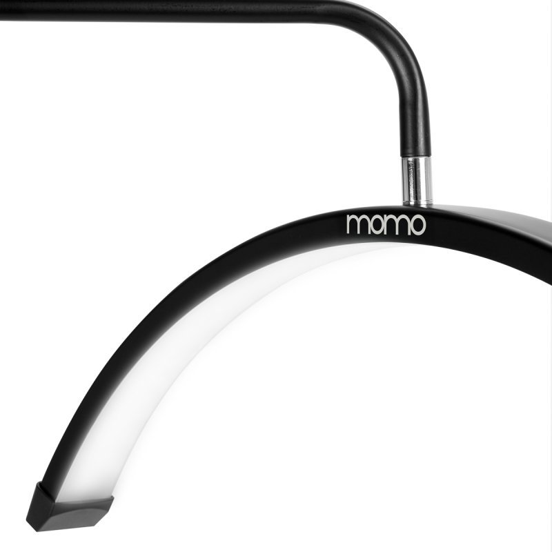 Professionele behandellamp voor wimpers MOMO MX6 zwart voor wimperstyling en nauwkeurige beautybehandelingen