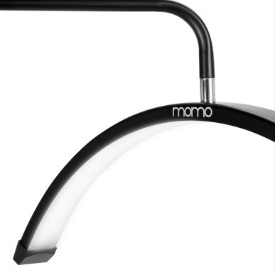 Professionele behandellamp voor wimpers MOMO MX6 zwart voor wimperstyling en nauwkeurige beautybehandelingen