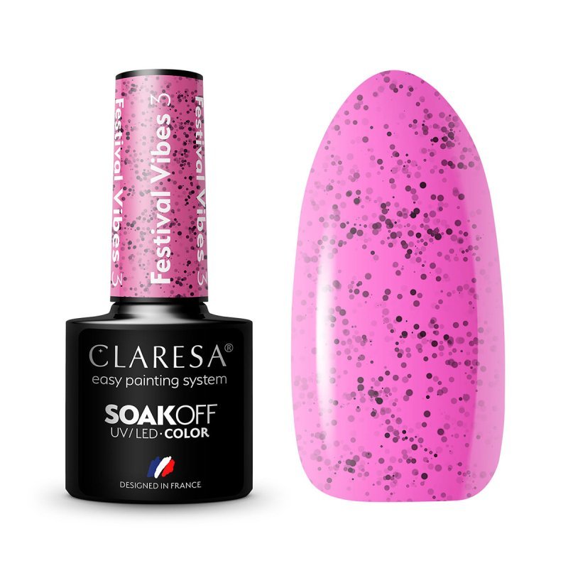 CLARESA Hybrid polish Festival Vibes 3 -5g CLARESA Hybrid polish Festival Vibes 3 -5g