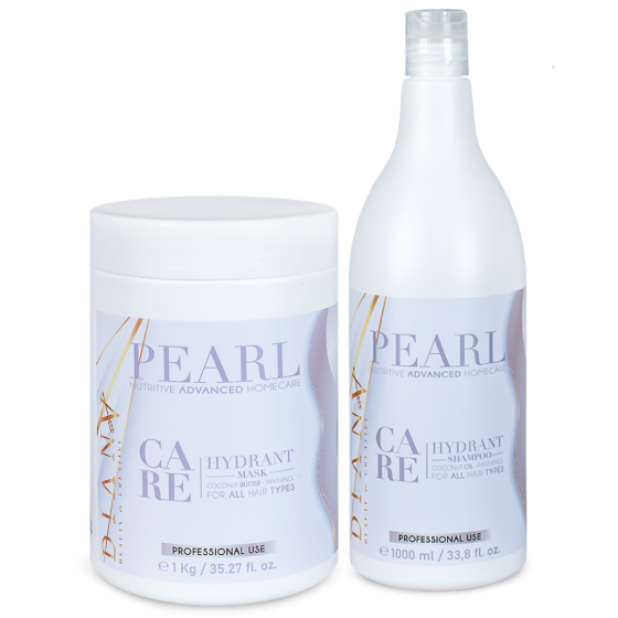 Btx PEARL set shampoo + haarmasker 1000ml + 1000g