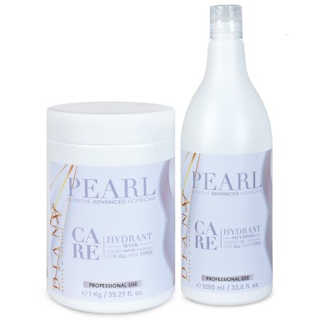 Shampoo + haarmasker voor haar na botox Pearl 1000 ml + 1000 g
