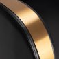 Kappersstoel Malaga Gabbiano goud zwart met hydraulische hoogteverstelling voor professionele kapsalon en saloninrichting Kappersstoel Malaga Gabbiano goud zwart met hydraulische hoogteverstelling voor professionele kapsalon en saloninrichting