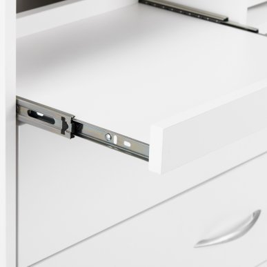 Podo-unit Y-200 Set Max voor professionele podologie en gespecialiseerde pedicure met boorunit, loeplamp en UV-C-sterilisator