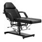 Professionele cosmetische stoel Basic 210 zwart voor salonmeubilair en comfortabel gebruik tijdens behandelingen