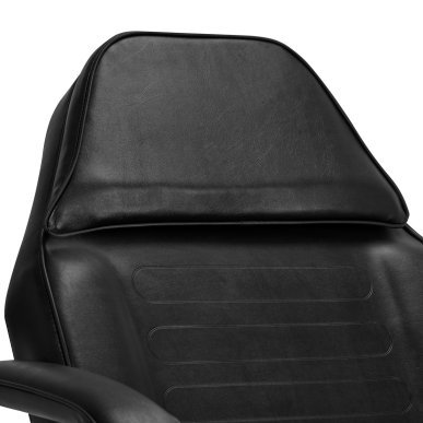 Professionele cosmetische stoel Basic 210 zwart voor salonmeubilair en comfortabel gebruik tijdens behandelingen