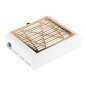 Nagelstofafzuiger Momo J-23 goud met cassette voor manicure, pedicure, gelwerk en frezen in professionele salons Nagelstofafzuiger Momo J-23 goud met cassette voor manicure, pedicure, gelwerk en frezen in professionele salons