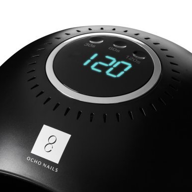 Professionele UV LED nagellamp Ocho Nails 8 zwart 84W voor manicure, pedicure, gel, gellak en professionele nagelstyling