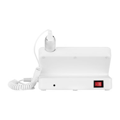 Professionele nagelfreesmachine Ocho Technic 65W wit met Twist-Lock kop voor manicure, pedicure en nagelstyling