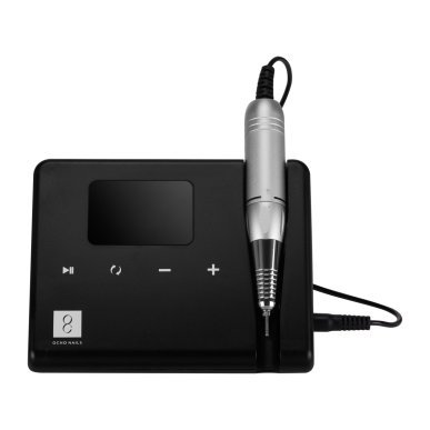 Professionele nagelfreesmachine Ocho Technic 65W zwart met Twist-Lock kop voor manicure, pedicure en nagelstyling