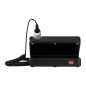 Professionele nagelfreesmachine Ocho Technic 65W zwart met Twist-Lock kop voor manicure, pedicure en nagelstyling