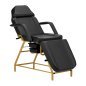 Cosmetic chair 557G with cuvettes black Cosmetic chair 557G with cuvettes black
