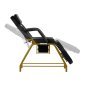 Cosmetic chair 557G with cuvettes black Cosmetic chair 557G with cuvettes black