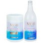 Haarverzorgingsset Nano Blue 1000ml shampoo + 1000g masker voor blond haar na nanoplastie met anti-geel verzorging Haarverzorgingsset Nano Blue 1000ml shampoo + 1000g masker voor blond haar na nanoplastie met anti-geel verzorging