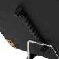 Cosmetic chair 557G with cuvettes black Cosmetic chair 557G with cuvettes black