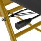 Cosmetic chair 557G with cuvettes black Cosmetic chair 557G with cuvettes black