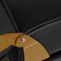 Cosmetic chair 557G with cuvettes black Cosmetic chair 557G with cuvettes black