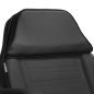 Cosmetic chair 557G with cuvettes black Cosmetic chair 557G with cuvettes black