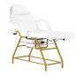 Cosmetic chair 557G with cuvettes white