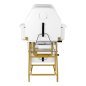Cosmetic chair 557G with cuvettes white