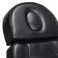 Elektrische cosmetische stoel Sillon Lux 273B zwart met 3 motoren voor gezichts- en lichaamsbehandelingen